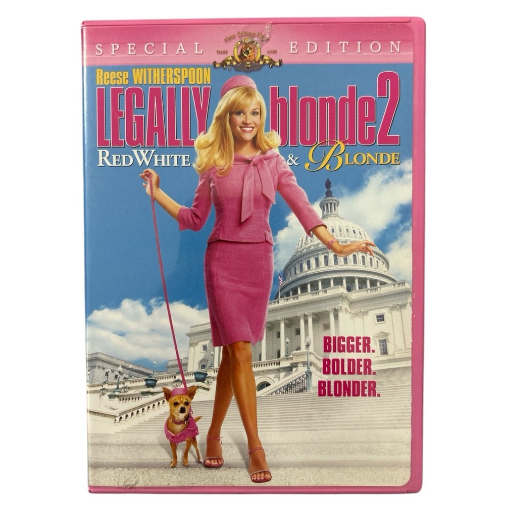 Legally Blonde 2: Red, White and Blonde‎ (DVD, 2003) Pre-Owned Tested Working